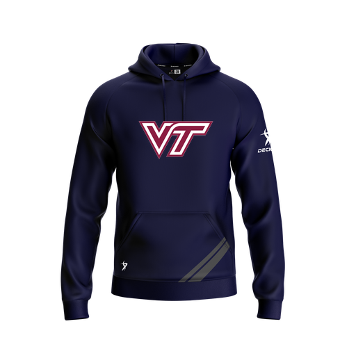 [FOLHSMNV-YXS-LOGO1] Decker Summit Hoodie (Youth XS, Navy, Logo 1)